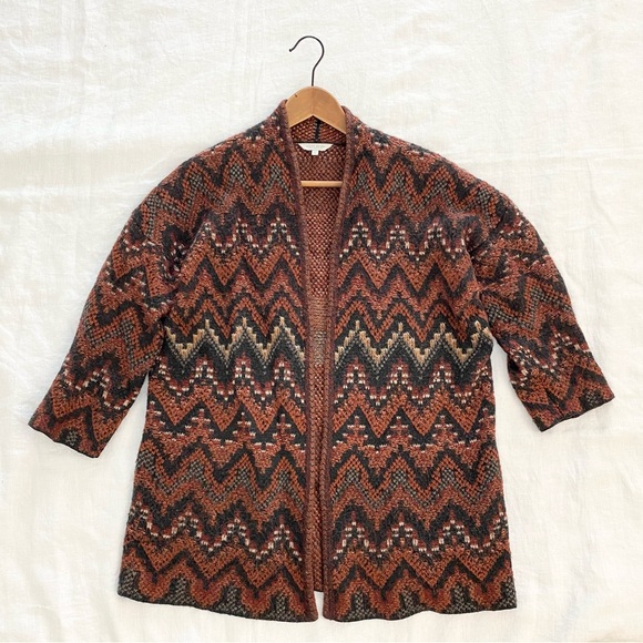 Lucky Brand Boho Open Cardigan Sweater - Picture 8 of 13